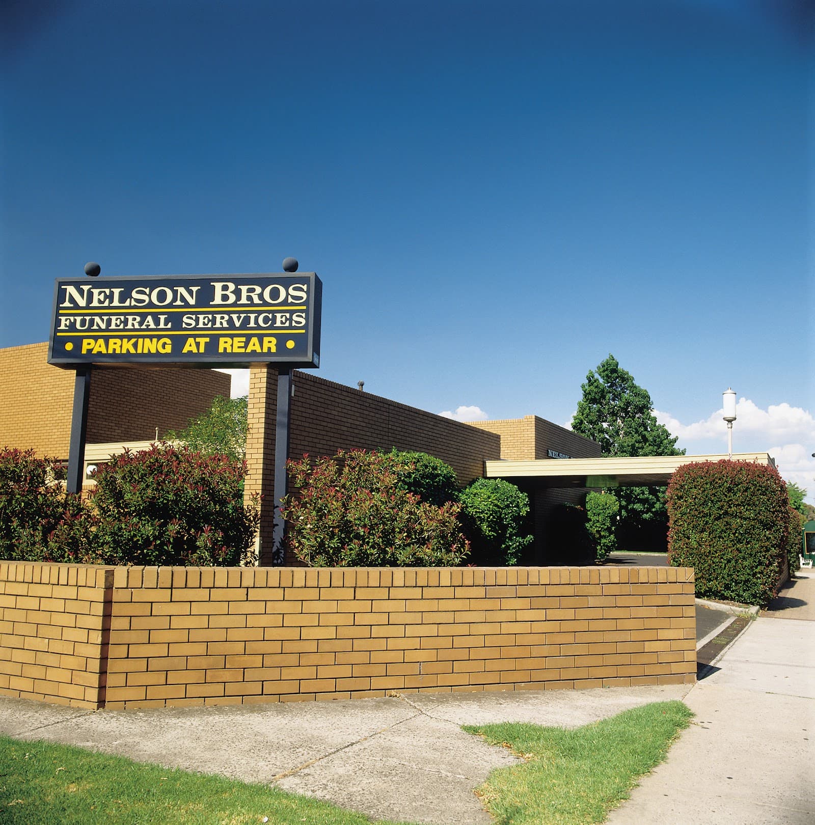 Nelson Bros Funeral Services premises