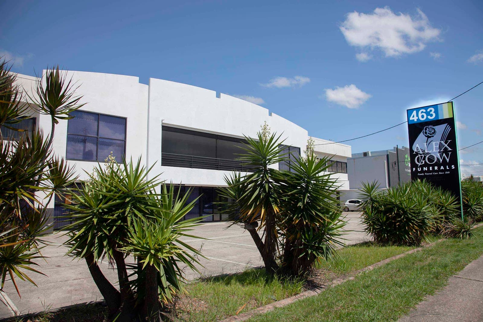 Alex Gow Funerals premises