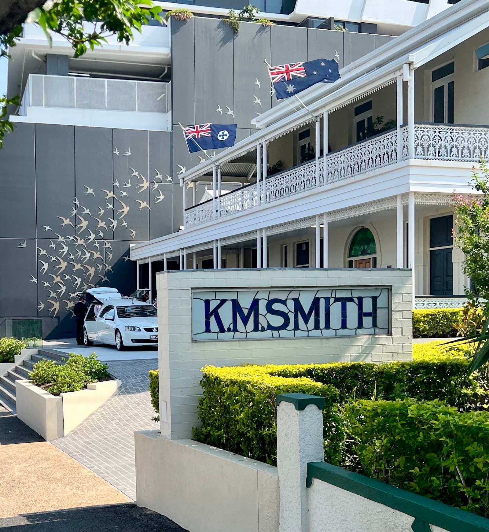K.M.Smith Funeral Directors premises