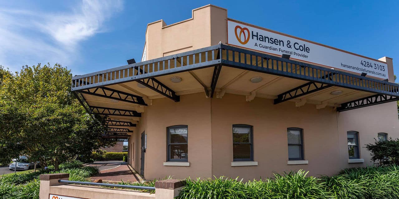 Hansen & Cole A Guardian Funeral Provider premises