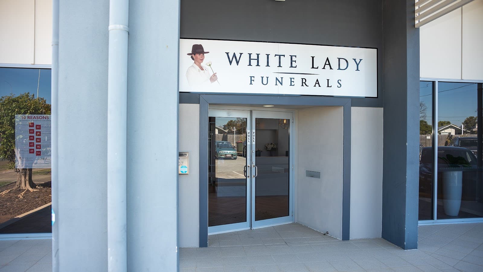 White Lady Funerals Wynnum premises