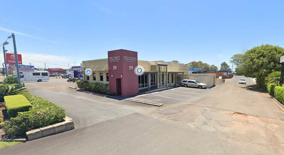 Mark G Hammond Funeral Services premises