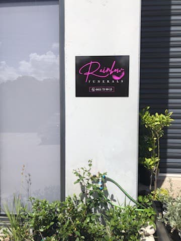 Rainbow Funerals premises