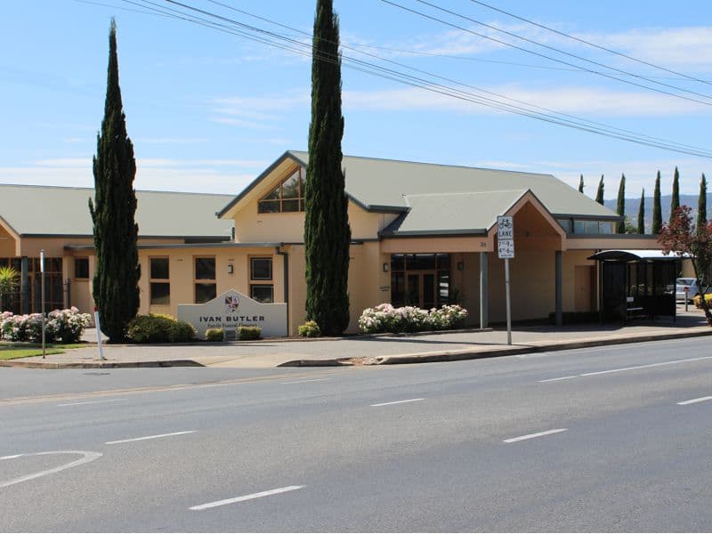 Ivan Butler Funerals premises