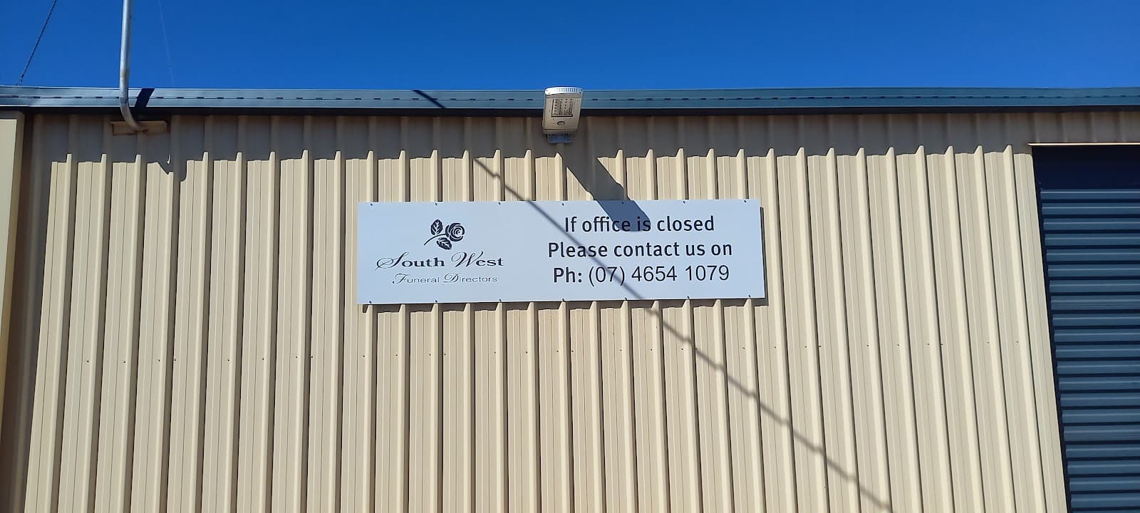 South West Funerals premises