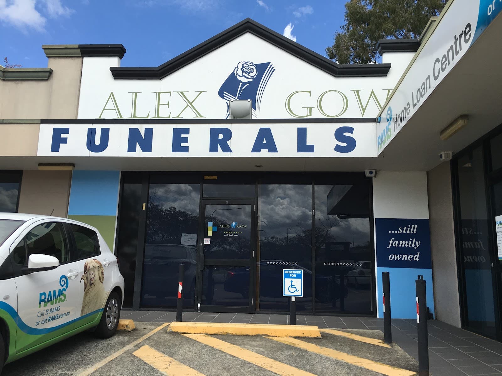 Alex Gow Funerals premises