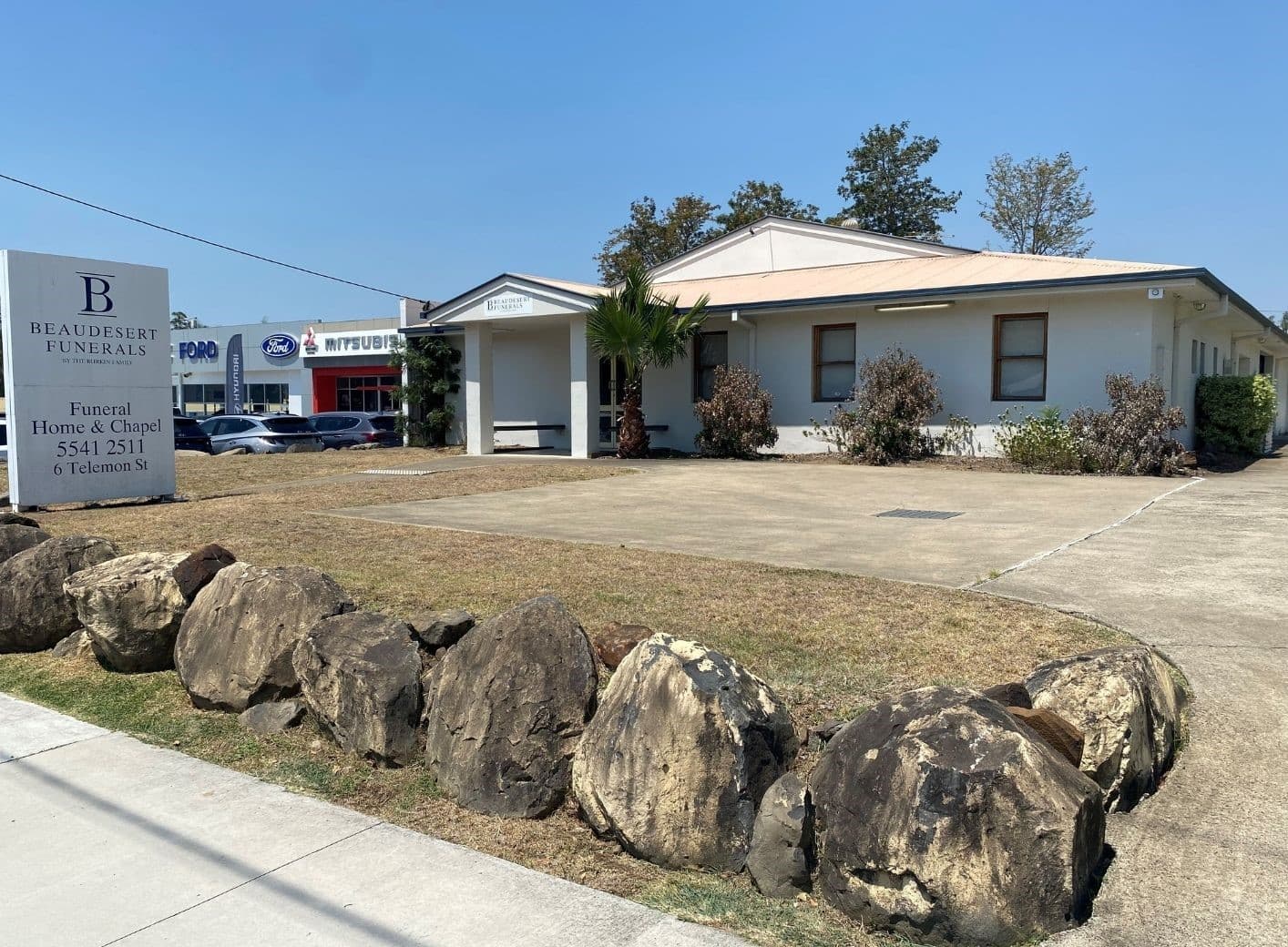 Beaudesert Funerals premises