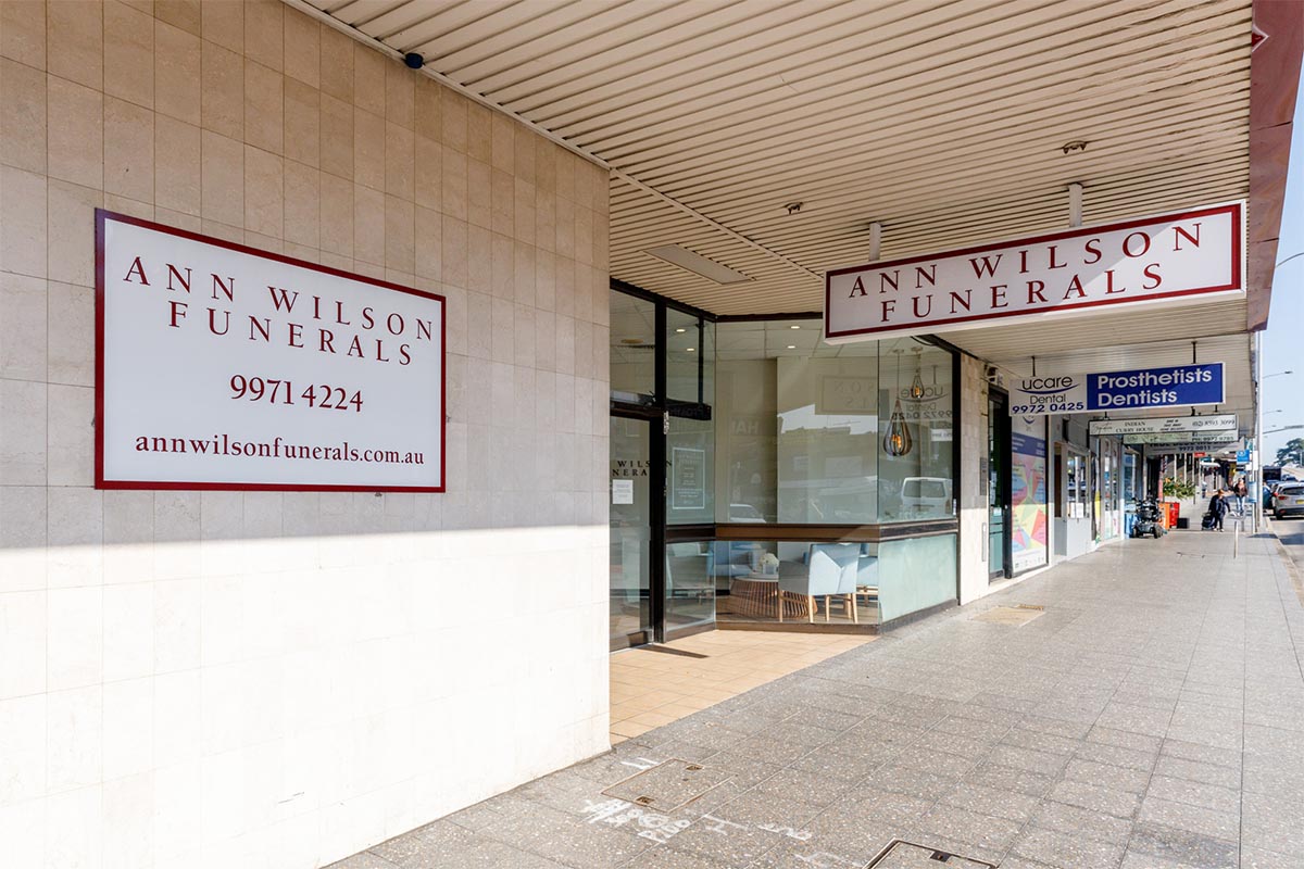 Ann Wilson Funerals Dee Why premises