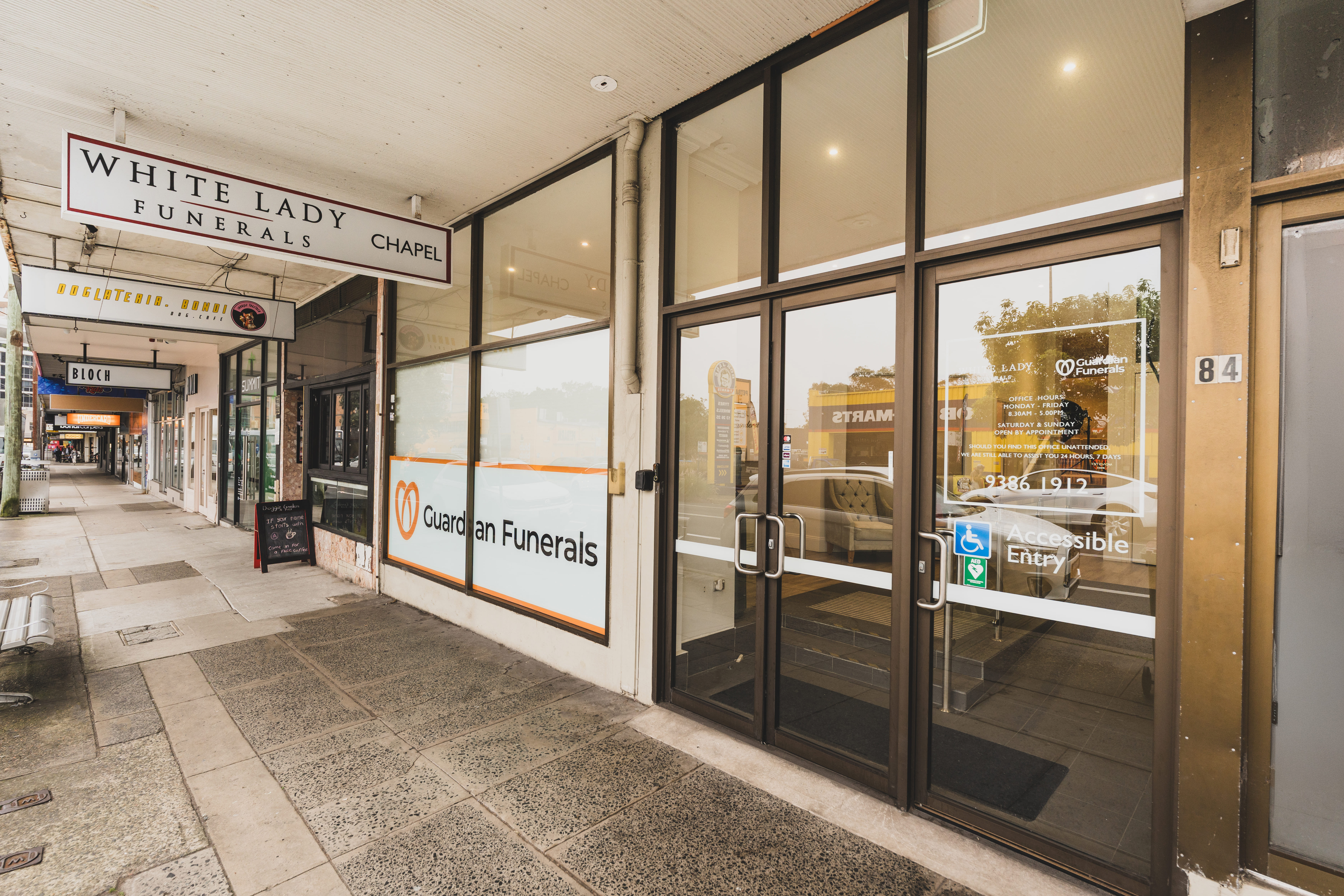 Guardian Funerals Bondi Junction premises