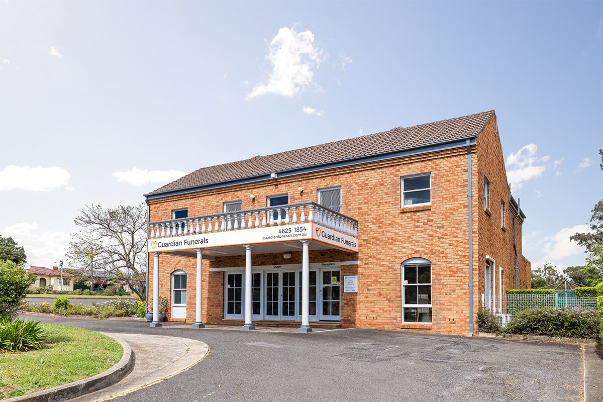 Guardian Funerals Campelltown premises