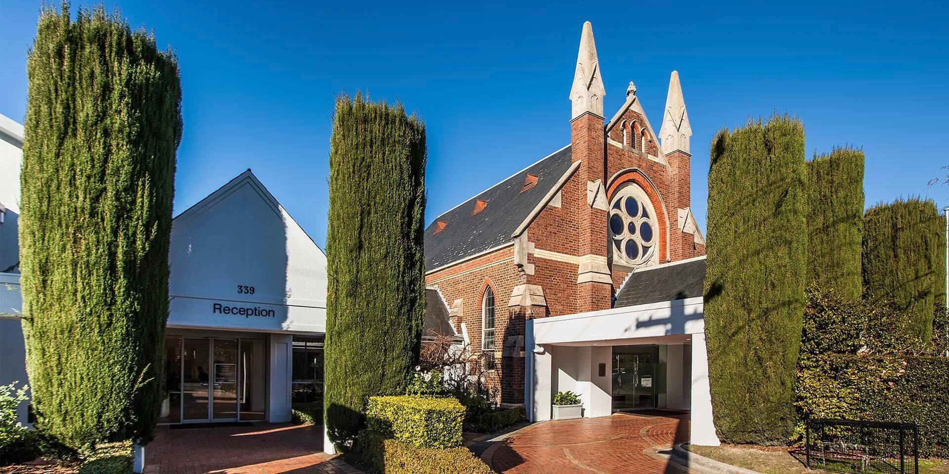 Le Pine Funerals Burwood premises