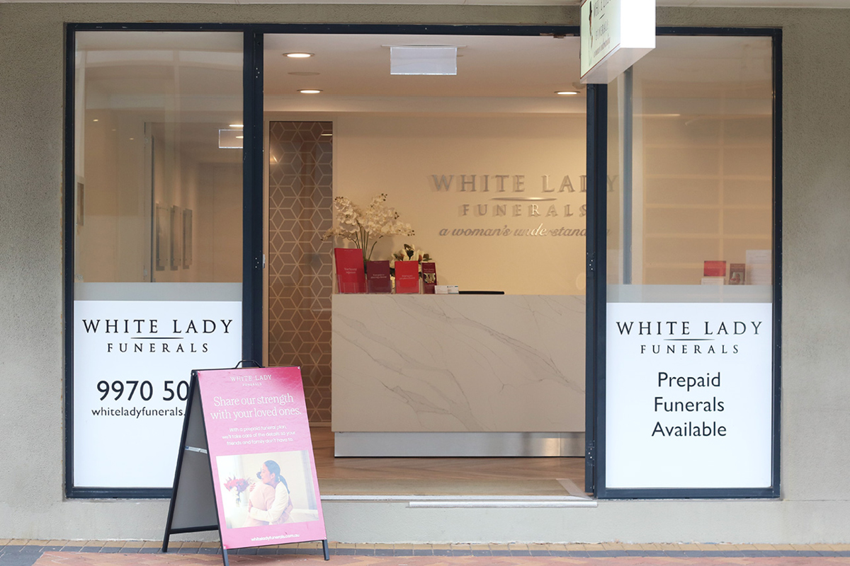 White Lady Funerals Narrabeen premises