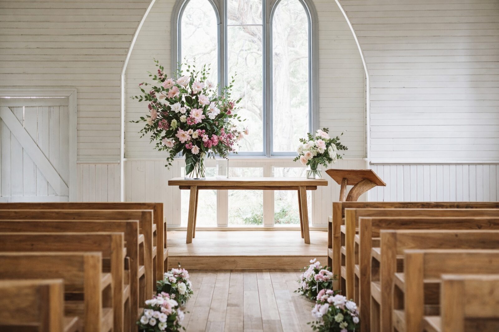 A traditional church farewell